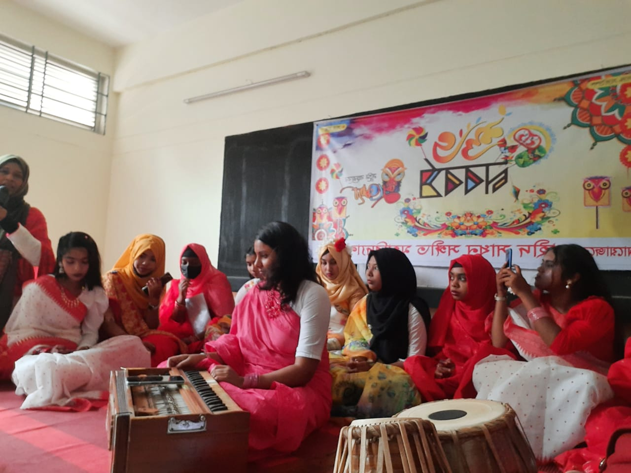 পহেলা বৈশাখ ১৪৩২ উদযাপন উপলক্ষ্যে বর্ষবরণ ও সাংস্কৃতিক অনুষ্ঠান।